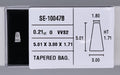 0.21 Carat Natural G VVS2 Tapered baguette Diamond SE-10047B