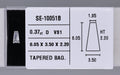 0.37 Carat Natural D VS1 Tapered baguette Diamond SE-10051B