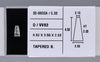 0.38 Carat Natural D VVS2 Tapered baguette Diamond SE-9600A