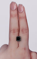 IGI 2.90 Carat Natural Fancy Black Radiant Diamond SE-10448IN