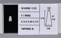 0.25 Carat Natural F VVS2 Tapered baguette Diamond SE-9608B