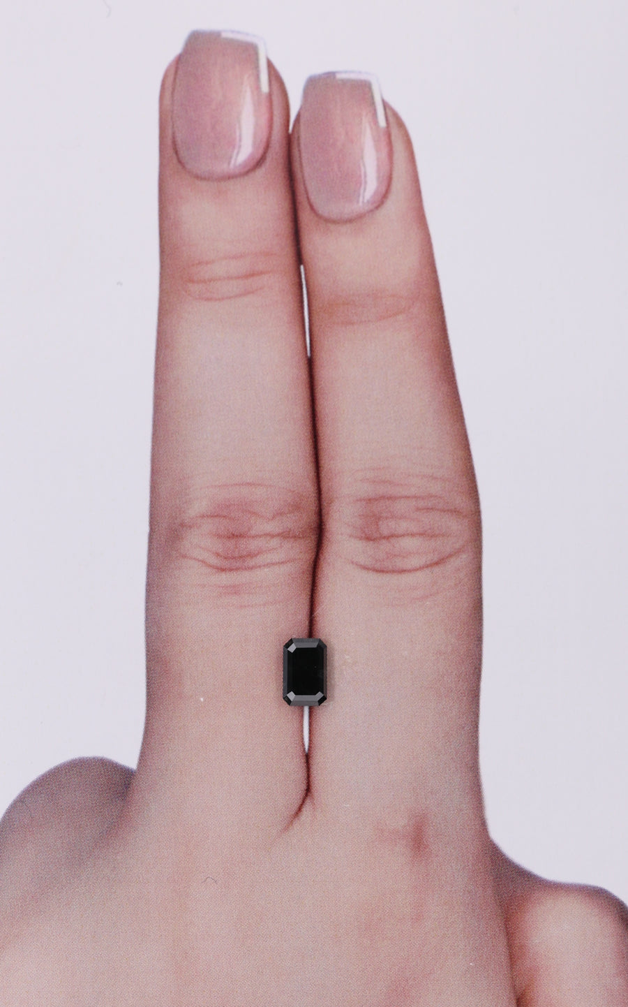 GIA 0.74 Carat Natural Fancy Black Emerald Diamond SE-9566GN