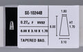 0.27 Carat Natural F VVS2 Tapered baguette Diamond SE-10244B