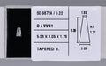 0.22 Carat Natural D VVS1 Tapered baguette Diamond SE-9872A