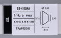 0.19 Carat Natural D VVS2 Trapezoid Diamond SE-4192AA