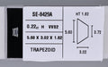 0.22 Carat Natural H VVS2 Trapezoid Diamond SE-8429AA
