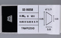 0.89 Carat Natural G VS1 Trapezoid Diamond SE-9925B