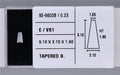 0.23 Carat Natural E VS1 Tapered baguette Diamond SE-9602B