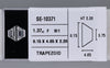 1.37 Carat Natural F SI1 Trapezoid Diamond SE-10371