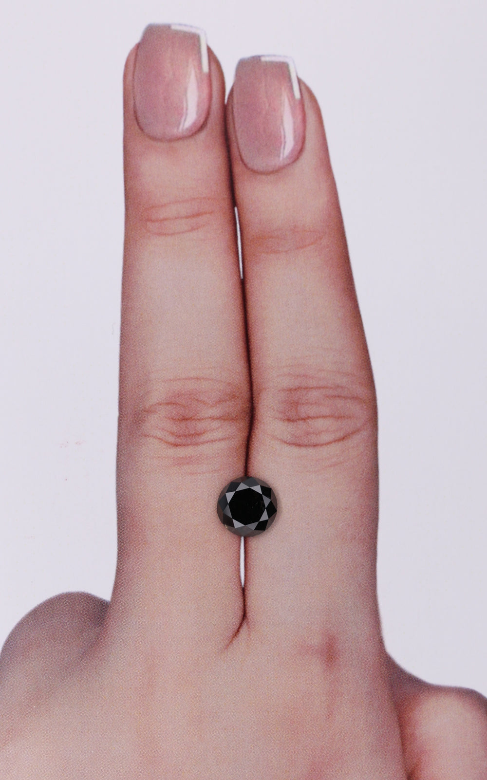 GIA 1.86 Carat Natural Fancy Black Round Diamond SE-9757GN