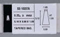 0.23 Carat Natural D VVS2 Tapered baguette Diamond SE-10227A