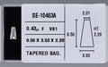 0.43 Carat Natural F VS1 Tapered baguette Diamond SE-10463A