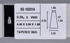 0.24 Carat Natural D VVS2 Tapered baguette Diamond SE-10231A