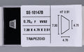 0.70 Carat Natural F VVS2 Trapezoid Diamond SE-10147B