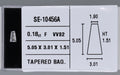 0.18 Carat Natural F VVS2 Tapered baguette Diamond SE-10456A