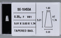 0.20 Carat Natural F VS1 Tapered baguette Diamond SE-10455A