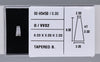 0.30 Carat Natural G VVS2 Tapered baguette Diamond SE-9545B