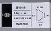 0.74 Carat Natural F SI1 Trapezoid Diamond SE-10413