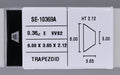 0.36 Carat Natural E VVS2 Trapezoid Diamond SE-10369A
