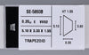 0.20 Carat Natural E VVS2 Trapezoid Diamond SE-5893BB