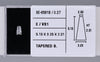 0.27 Carat Natural E VS1 Tapered baguette Diamond SE-9581B