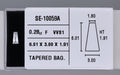 0.28 Carat Natural F VVS1 Tapered baguette Diamond SE-10059A