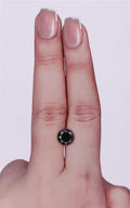 GIA 2.00 Carat Natural Fancy Black Round Diamond SE-9227GN