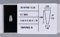 0.28 Carat Natural E VS1 Tapered baguette Diamond SE-9474B