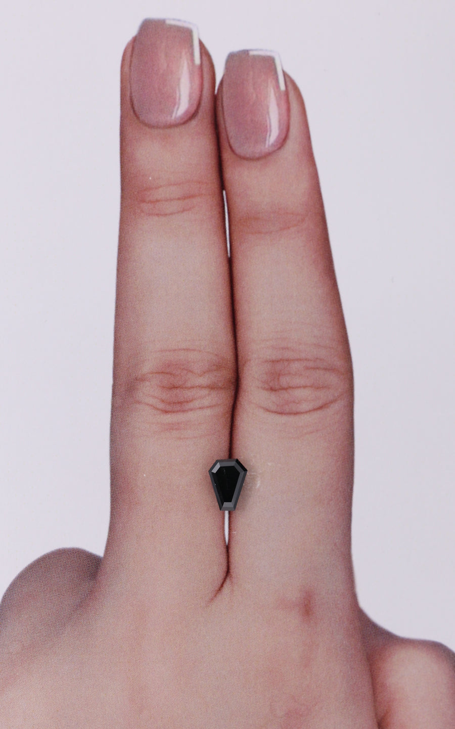 IGI 0.67 Carat Natural Fancy Black Calf Diamond SE-10409IN