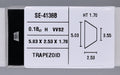 0.18 Carat Natural H VVS2 Trapezoid Diamond SE-4138BB