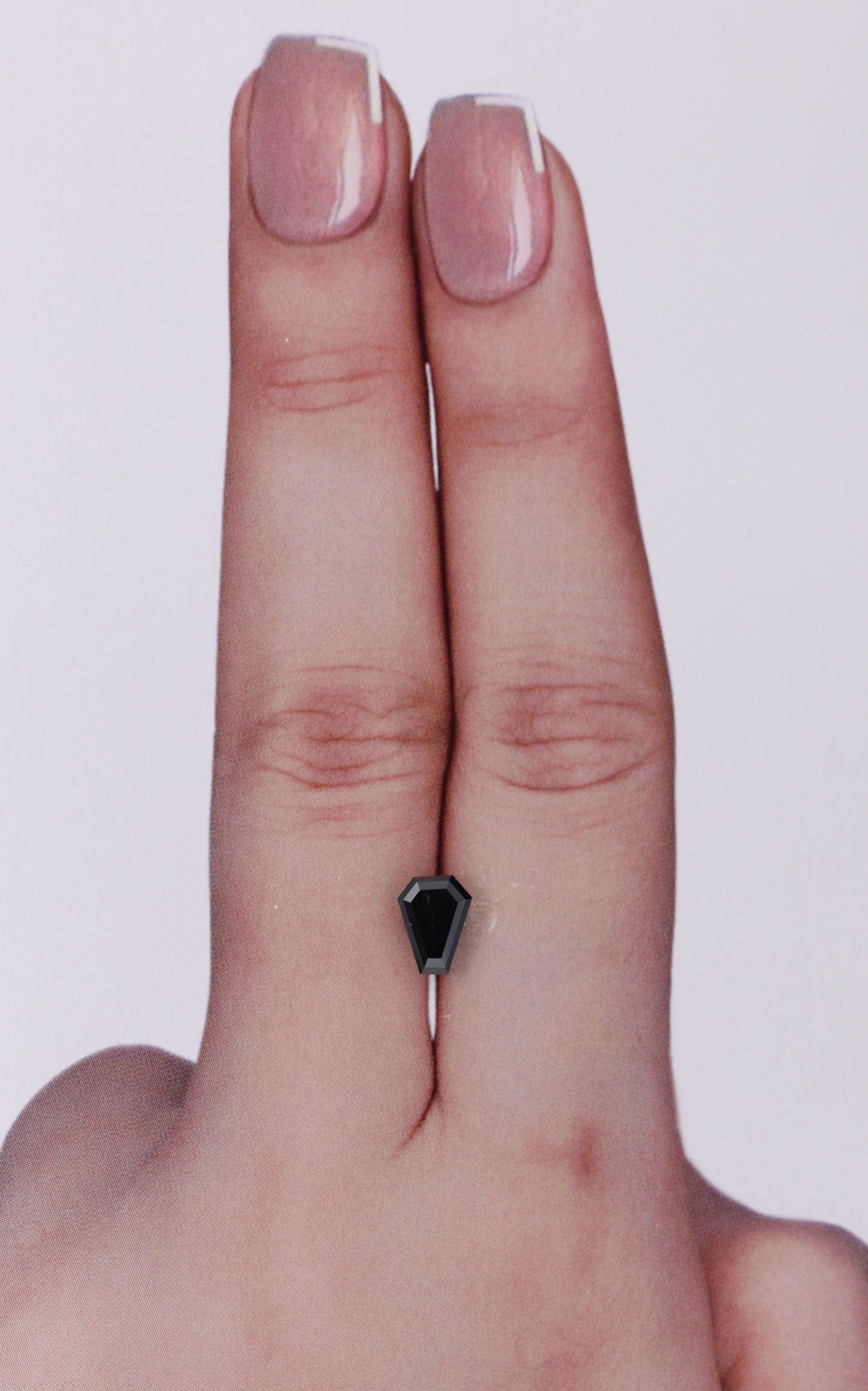 IGI 0.67 Carat Natural Fancy Black Calf Diamond SE-10409IN