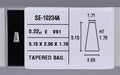 0.22 Carat Natural E VS1 Tapered baguette Diamond SE-10234A