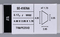 0.17 Carat Natural J VVS2 Trapezoid Diamond SE-4187AAA
