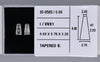0.89 Carat Natural I VVS1 Tapered baguette Diamond SE-9585