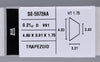 0.21 Carat Natural D VS1 Trapezoid Diamond SE-5972AA