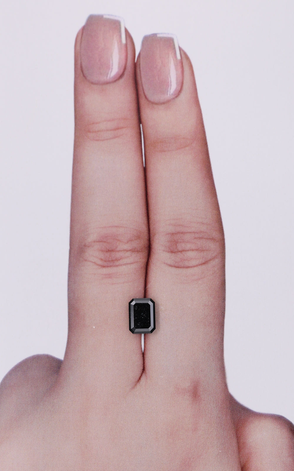 GIA 1.04 Carat Natural Fancy Black Emerald Diamond SE-9564GN