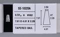 0.51 Carat Natural G VVS2 Tapered baguette Diamond SE-10229A