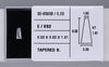 0.23 Carat Natural E VS2 Tapered baguette Diamond SE-9593B