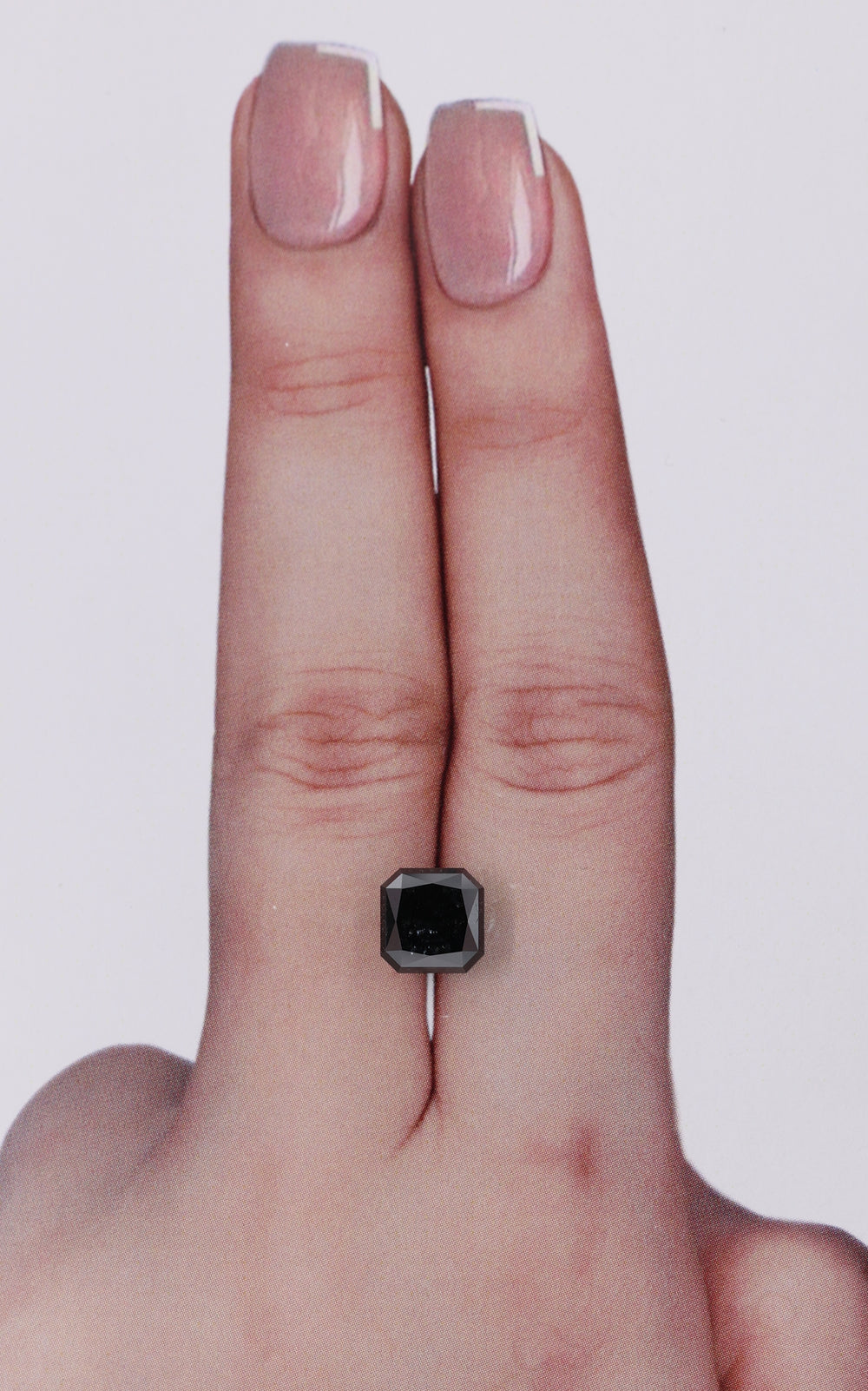 IGI 2.09 Carat Natural Fancy Black Radiant Diamond SE-10479IN