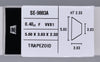 0.40 Carat Natural F VVS1 Trapezoid Diamond SE-9883A