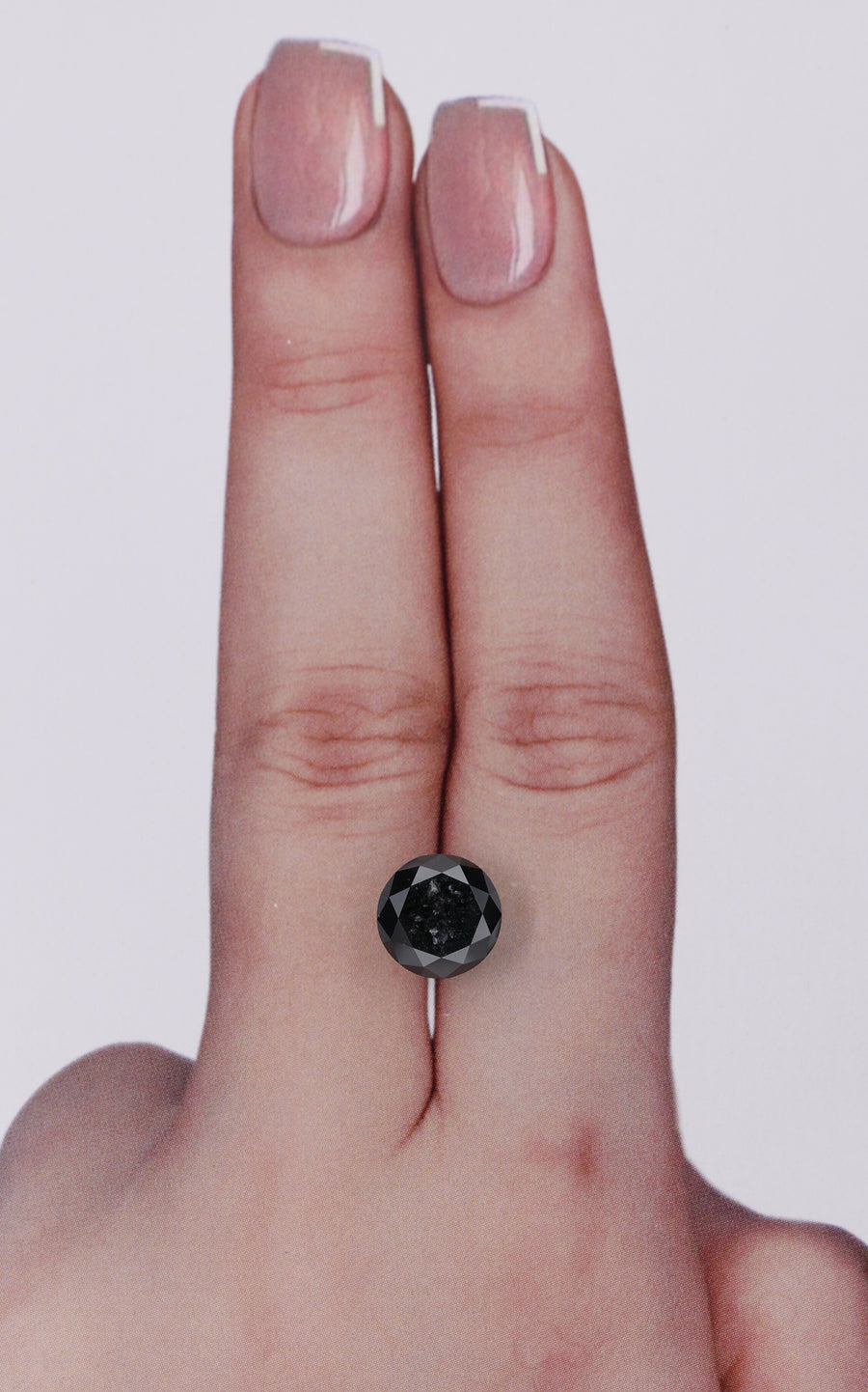 IGI 2.32 Carat Natural Fancy Black Round Diamond SE-10468IN