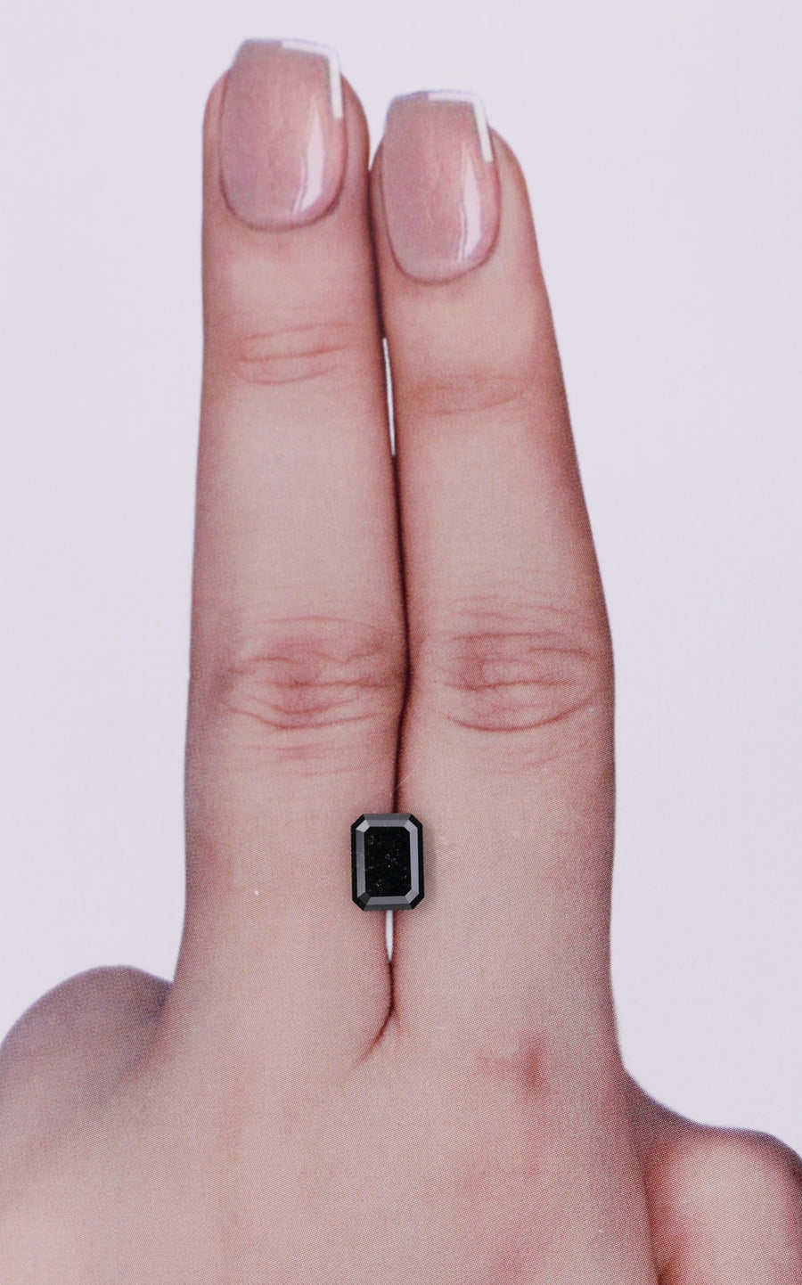 GIA 1.04 Carat Natural Fancy Black Emerald Diamond SE-9564GN
