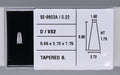 0.22 Carat Natural D VS2 Tapered baguette Diamond SE-9802A