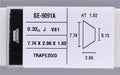 0.32 Carat Natural J VS1 Trapezoid Diamond SE-9091A