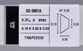 0.31 Carat Natural D VVS2 Trapezoid Diamond SE-9881A