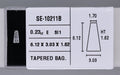 0.23 Carat Natural E SI1 Tapered baguette Diamond SE-10211B