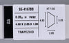 0.20 Carat Natural H VVS2 Trapezoid Diamond SE-4187BB