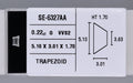 0.22 Carat Natural G VVS2 Trapezoid Diamond SE-6327AA