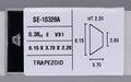 0.36 Carat Natural E VS1 Trapezoid Diamond SE-10328A