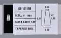 0.31 Carat Natural F VS1 Tapered baguette Diamond SE-10115B